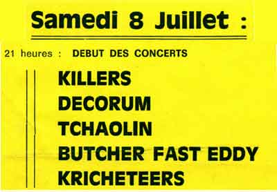 coulaures killers 1995